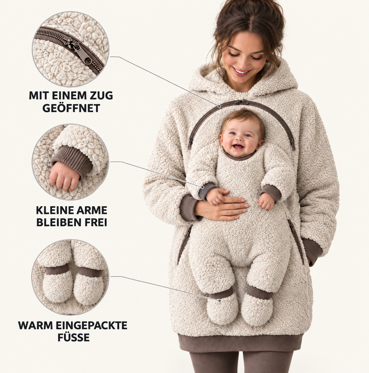 Hugli CozyCarry Hoodie