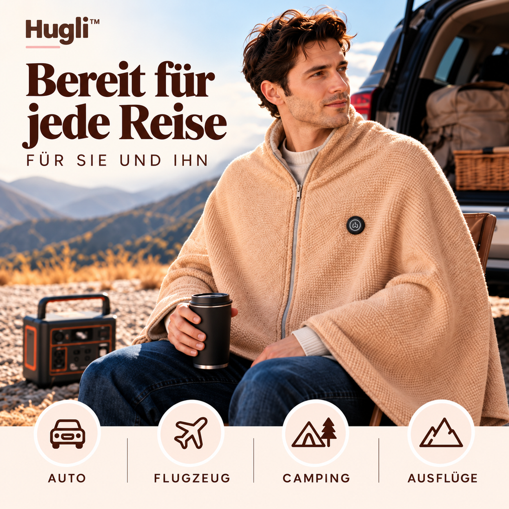 Hugli™ Wärmeponcho